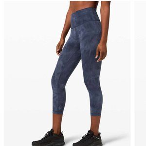 Lululemon Wunder Train 21 Diamond Dye Naval Blue 6